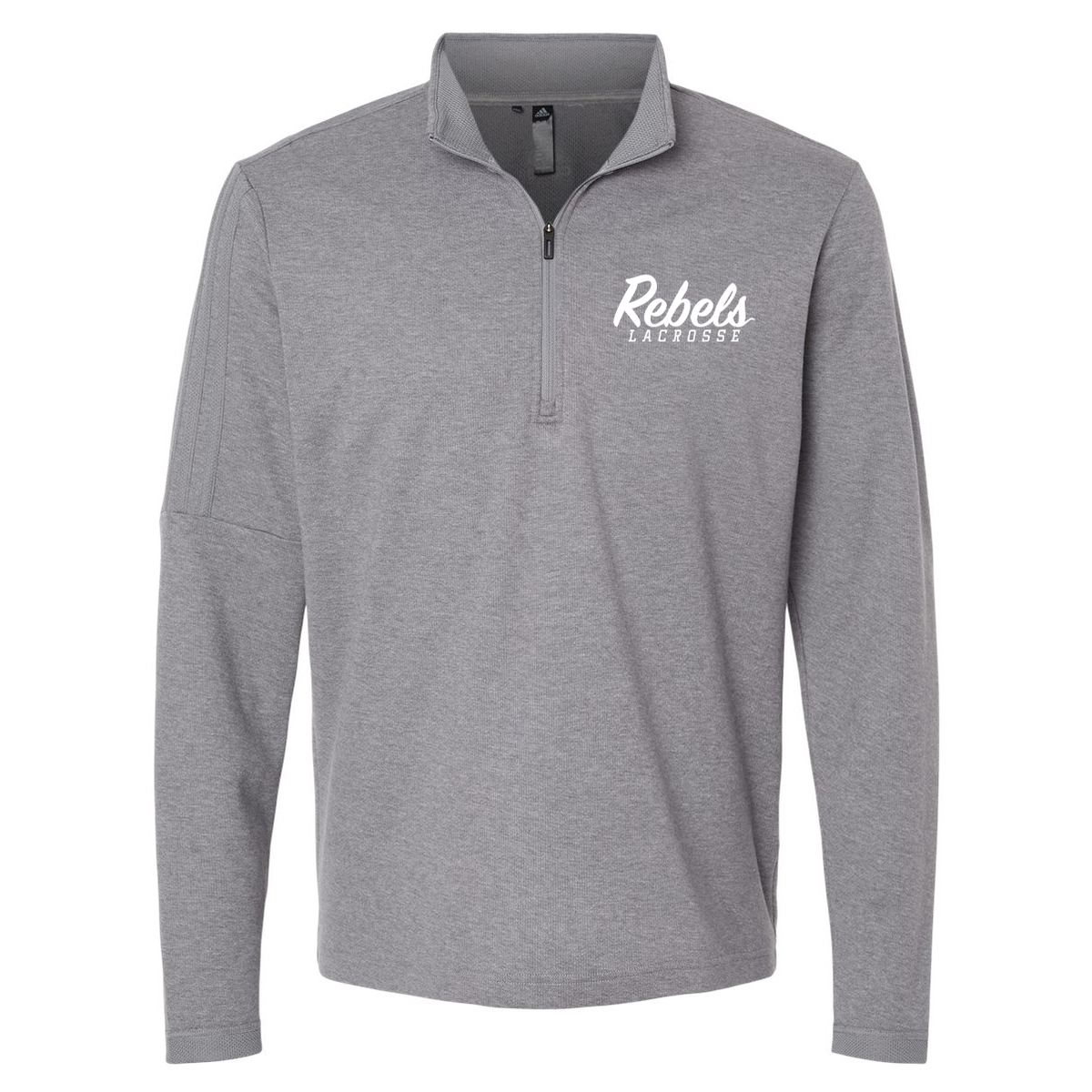 Rebels Lacrosse Adidas 1/4 Zip Sweater