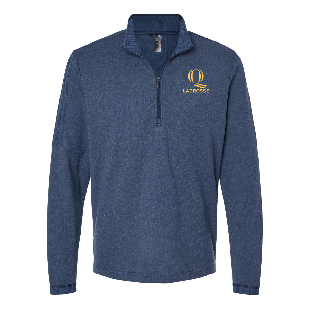 Quinnipiac Men's Lacrosse Adidas 1/4 Zip Sweater