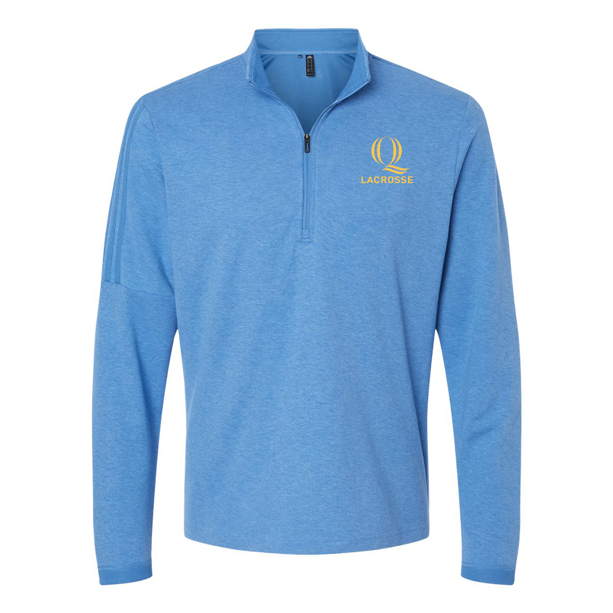 Quinnipiac Men's Lacrosse Adidas 1/4 Zip Sweater