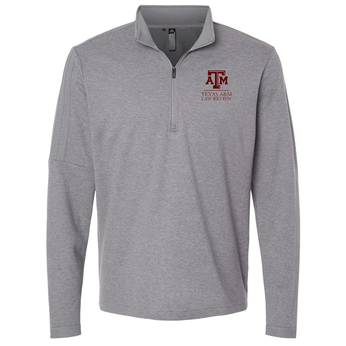 Texas A&M Law Review Adidas 1/4 Zip Sweater