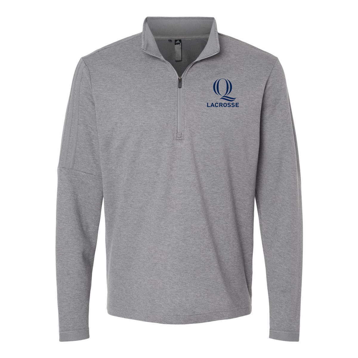 Quinnipiac Men's Lacrosse Adidas 1/4 Zip Sweater