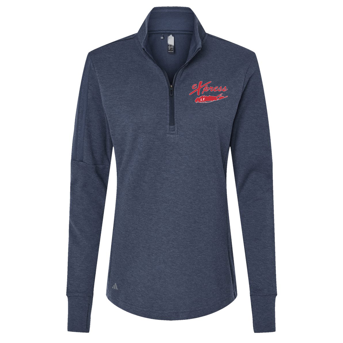 LI Express Fastpitch Adidas Women's 1/4 Zip Sweater