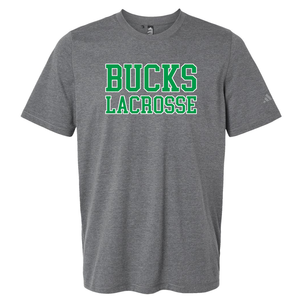 Carroll County Bucks Lacrosse Adidas Blended T-Shirt