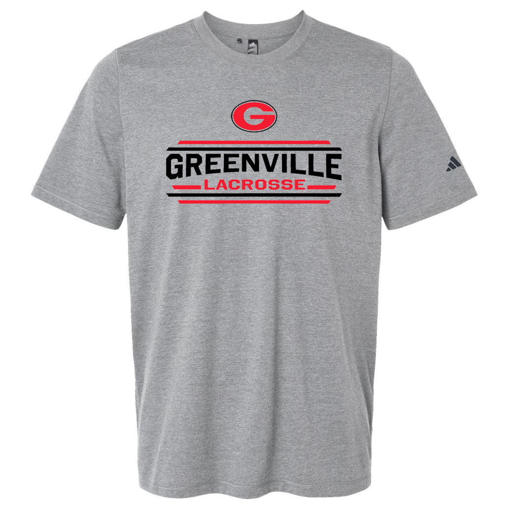 Greenville Lacrosse Adidas Blended T-Shirt