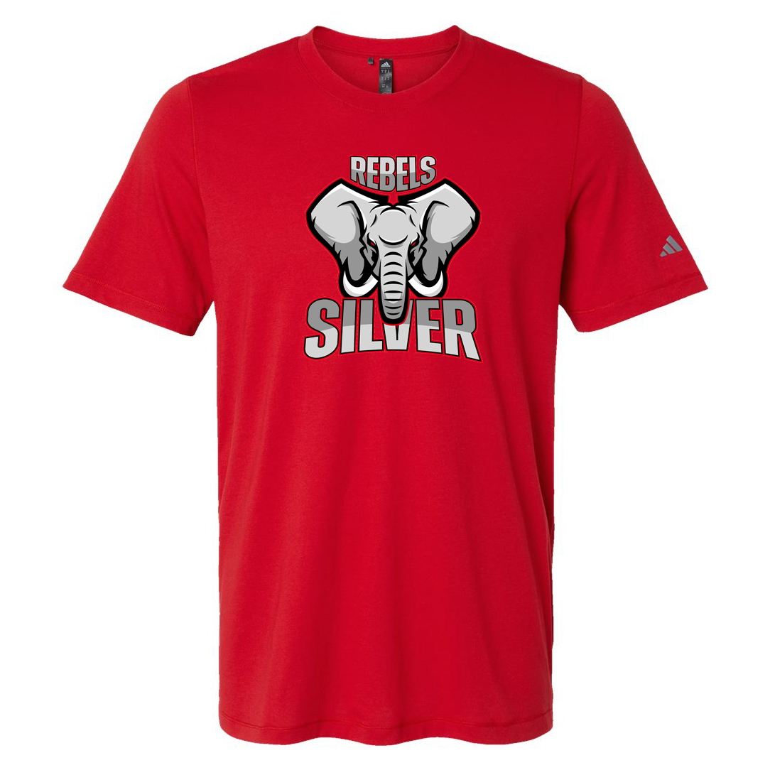 Rebels Silver Adidas Blended T-Shirt