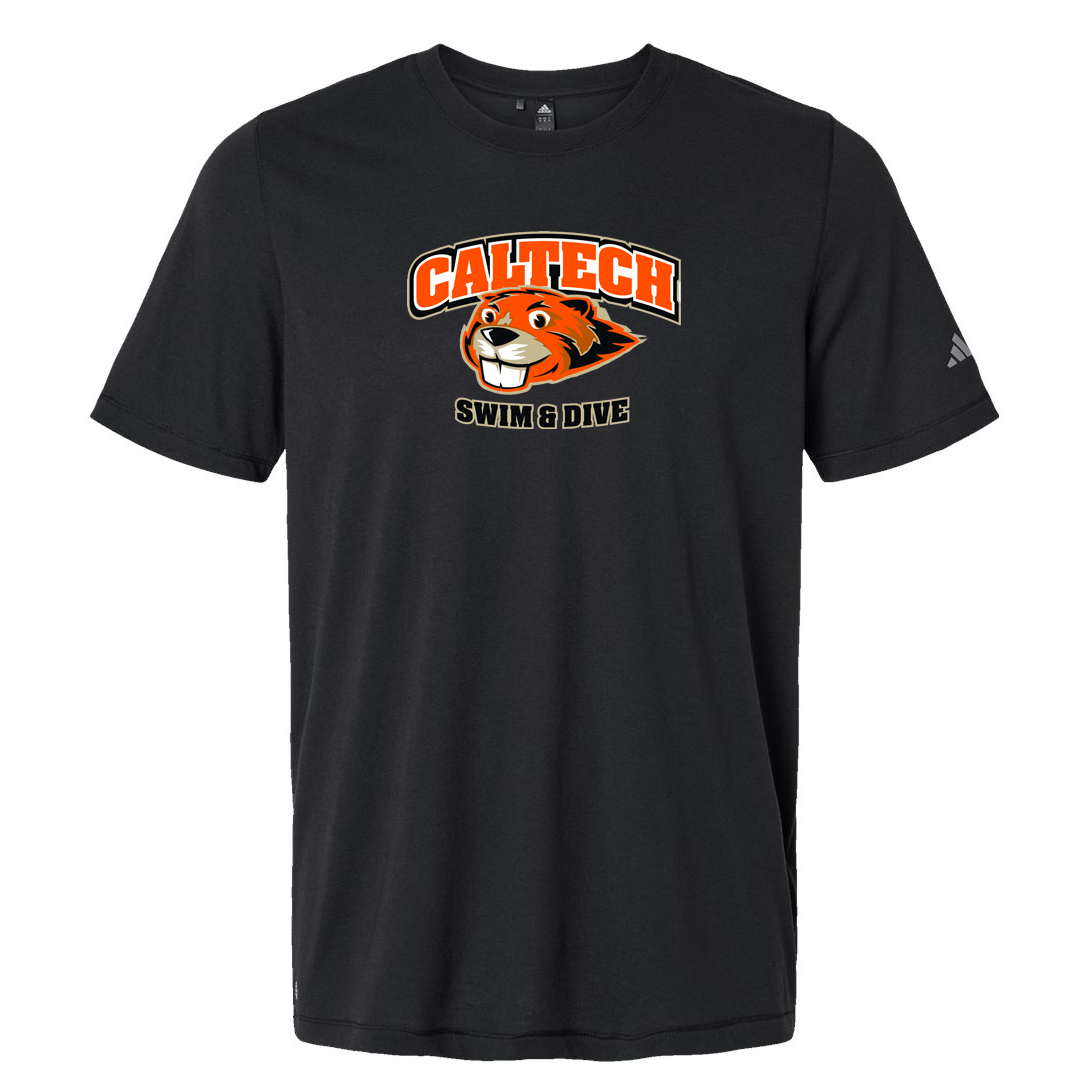 Caltech Swim & Dive Adidas Blended T-Shirt