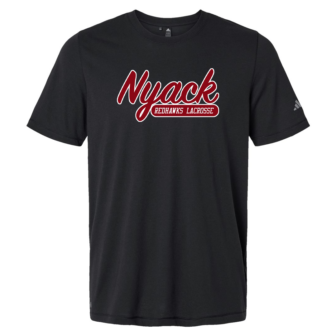 Nyack HS Lacrosse Adidas Blended T-Shirt