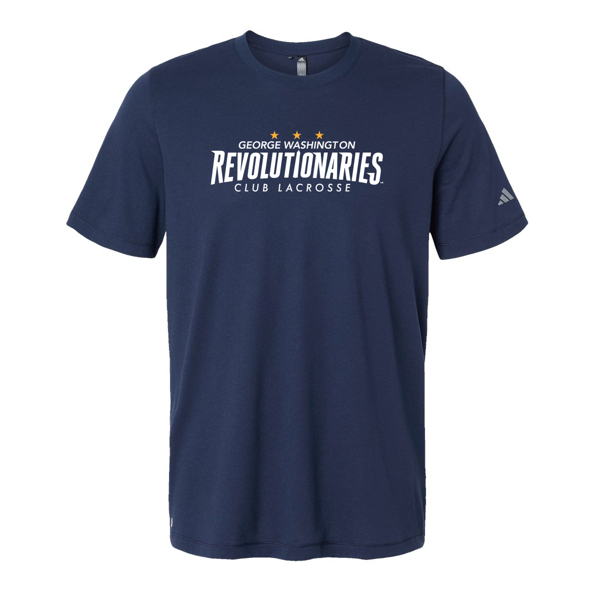 GWU Club Lacrosse Adidas Blended T-Shirt