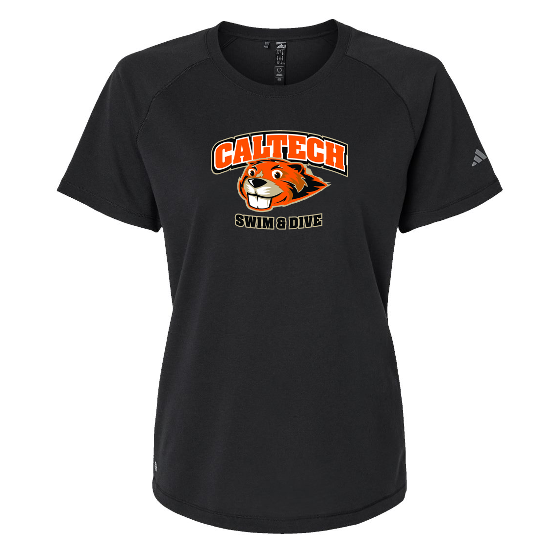 Caltech Swim & Dive Adidas Ladies Blended T-Shirt