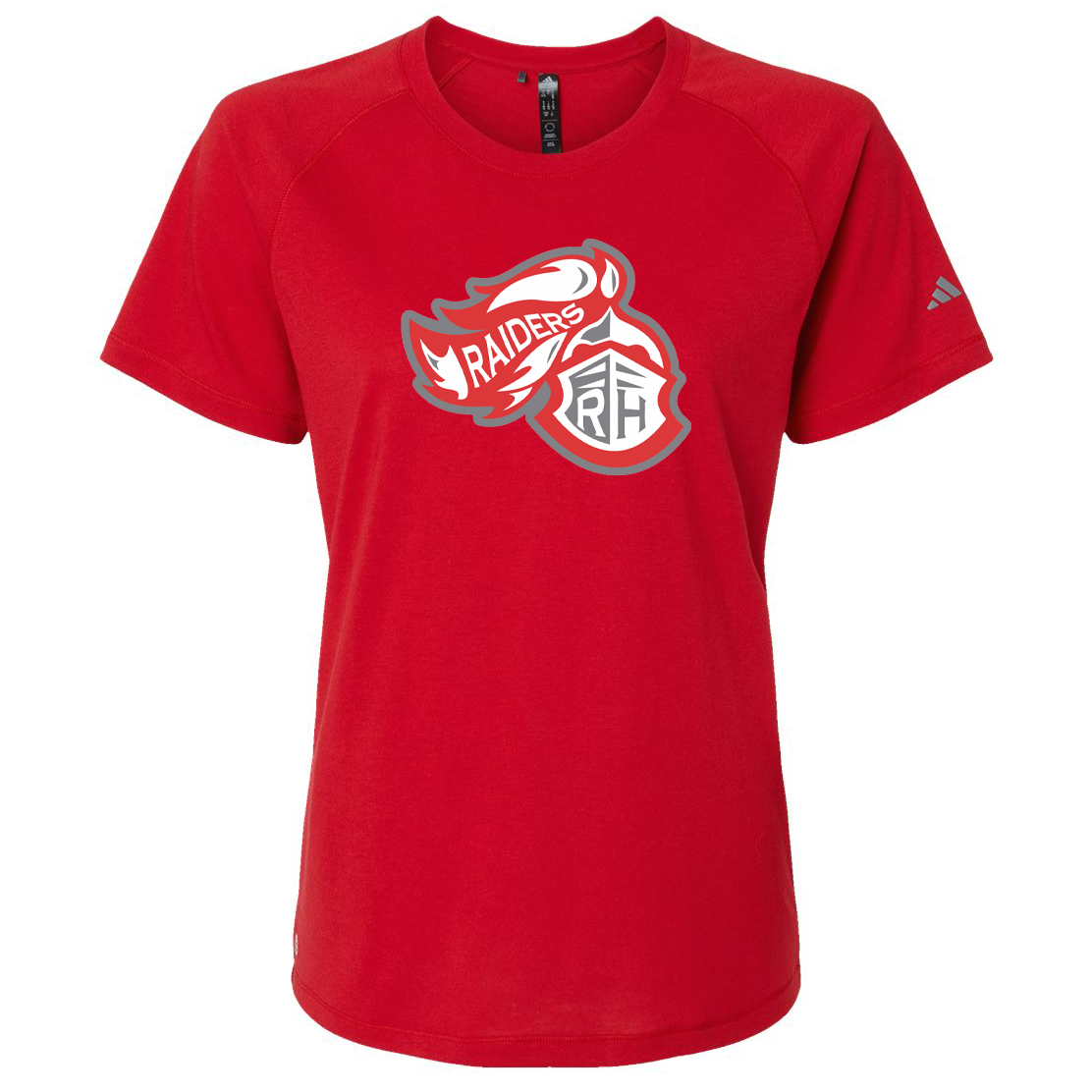 Red Raiders Lacrosse Adidas Ladies Blended T-Shirt