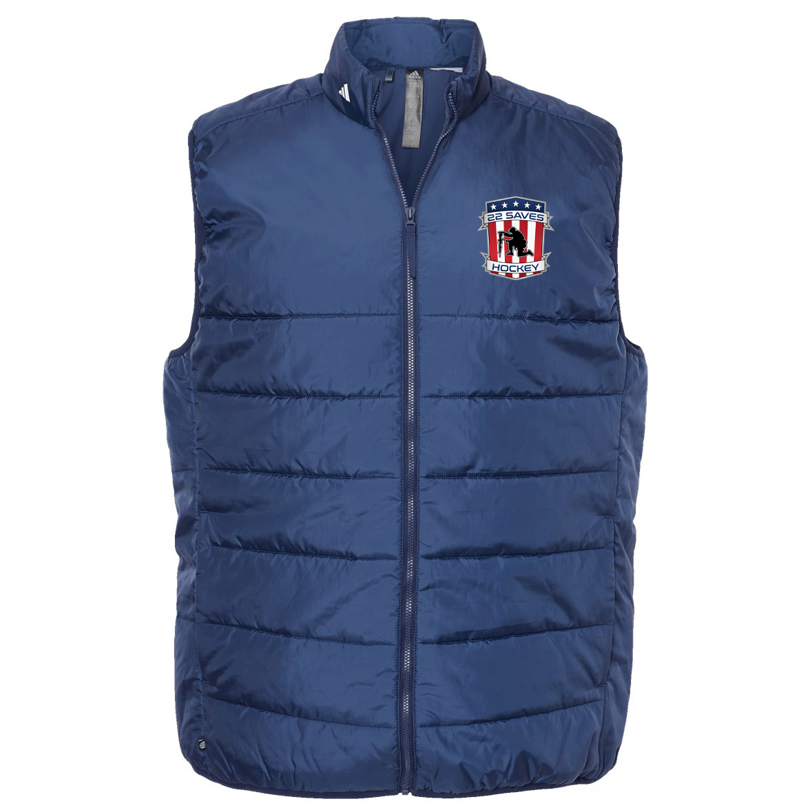 22 Saves Hockey Adidas Men's Puffer Vest