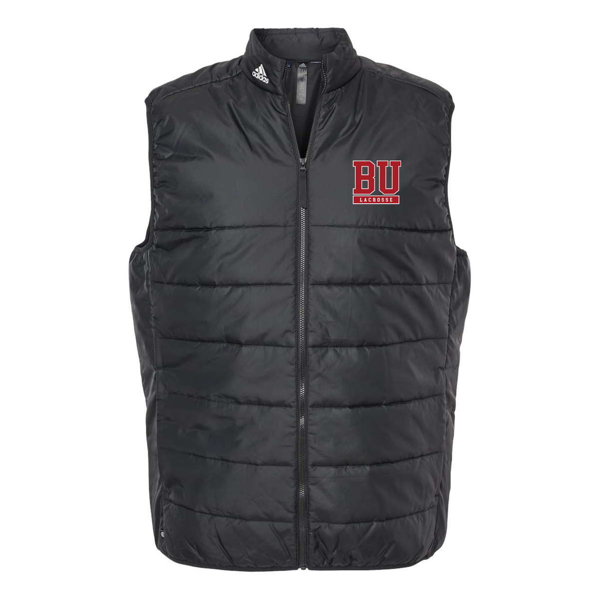 Boston University Lacrosse Adidas Men's Puffer Vest