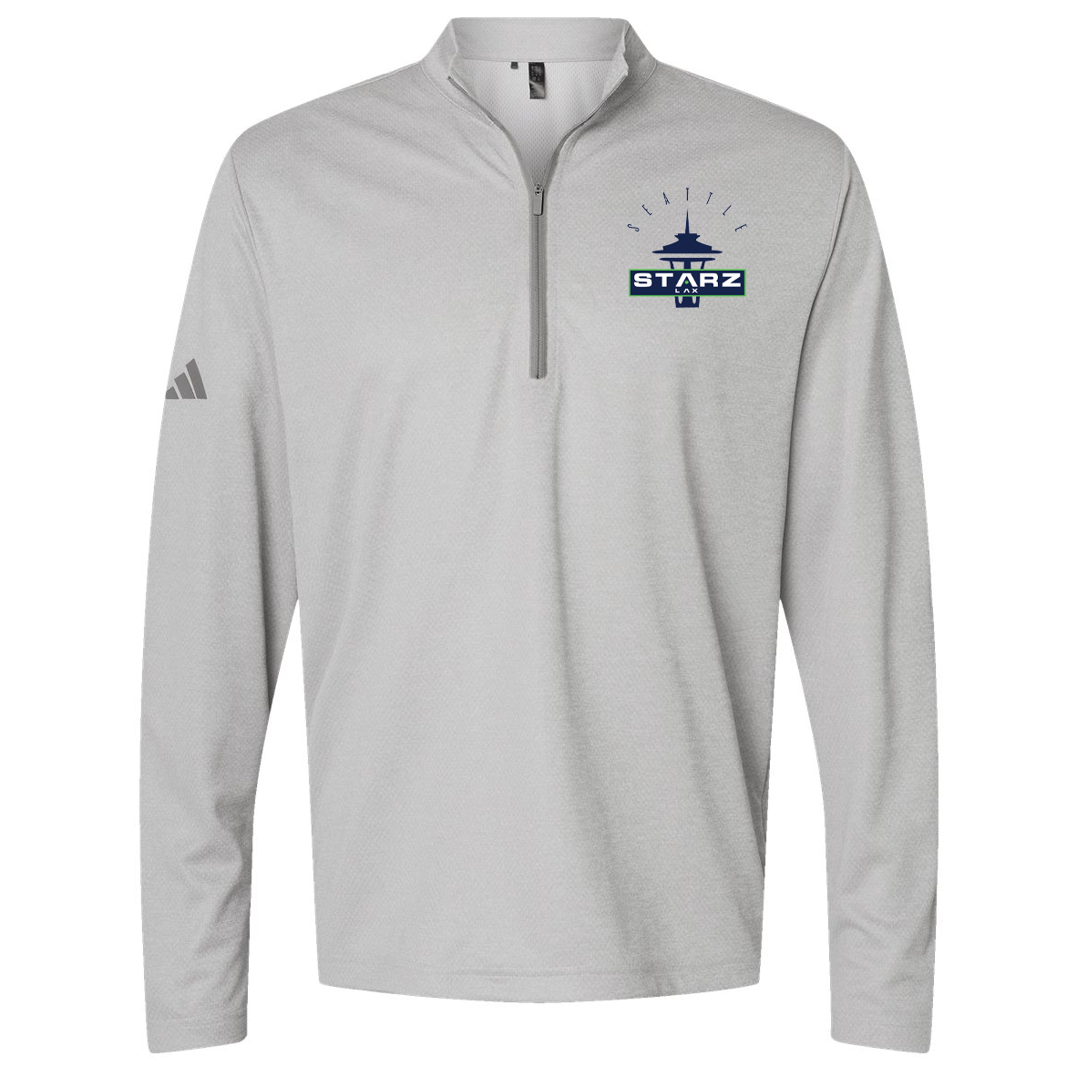 Seattle Starz Lacrosse Club Adida Space Dyed Quarter-Zip Pullover