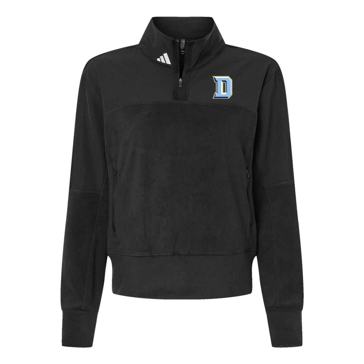 DW Daniel High School Adidas Women's Fleece Quarter-Zip Pullover