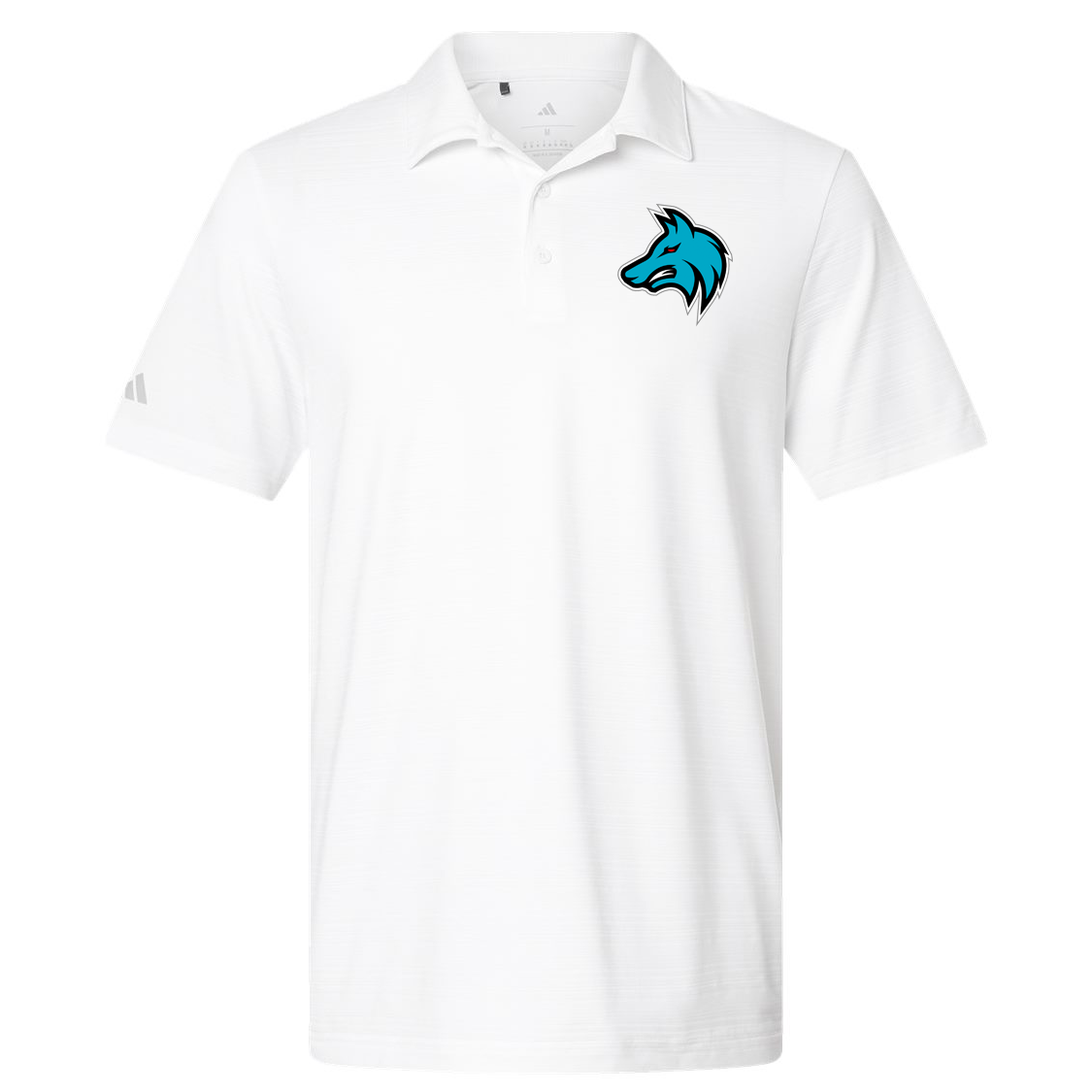 Kansas City Werewolves Adidas Men's Textured Stripe Polo