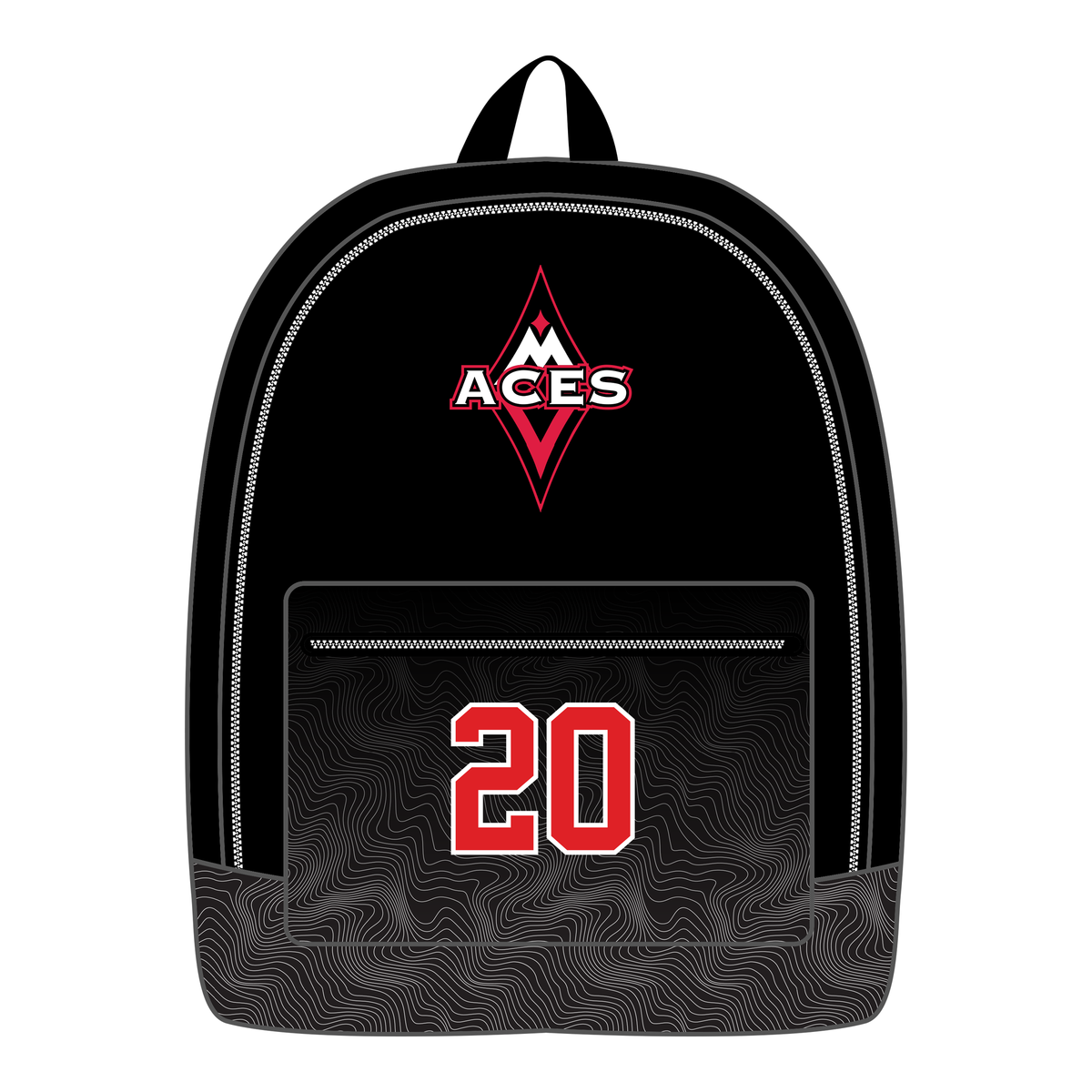 MN Aces Basketball Sublimated Team Backpack