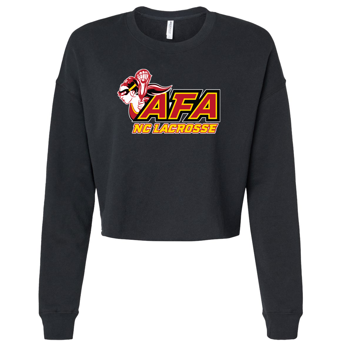 AFA Lacrosse Women's Lightweight Cropped Crew Pullover