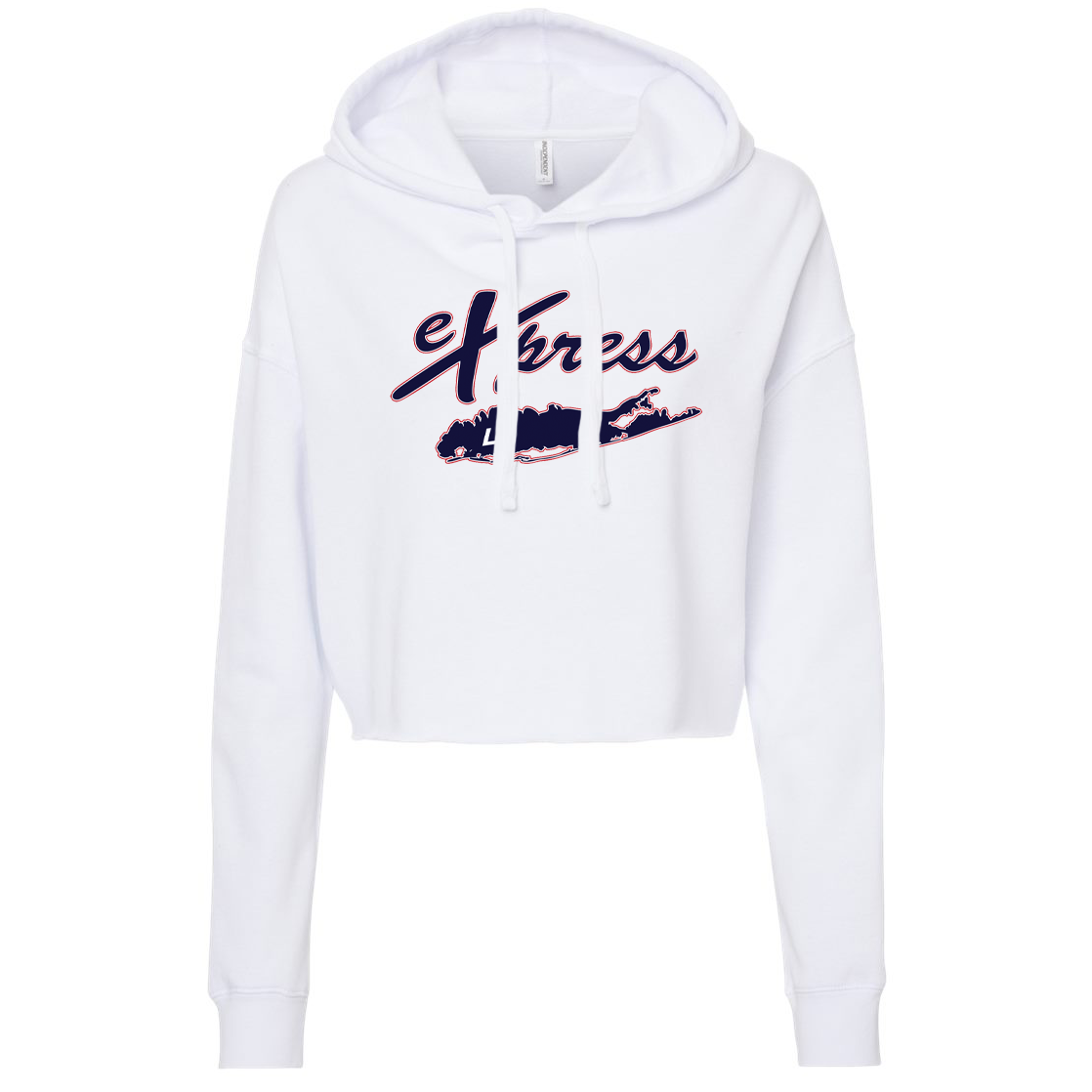 LI Express Fastpitch Women’s Lightweight Cropped Hooded Sweatshirt