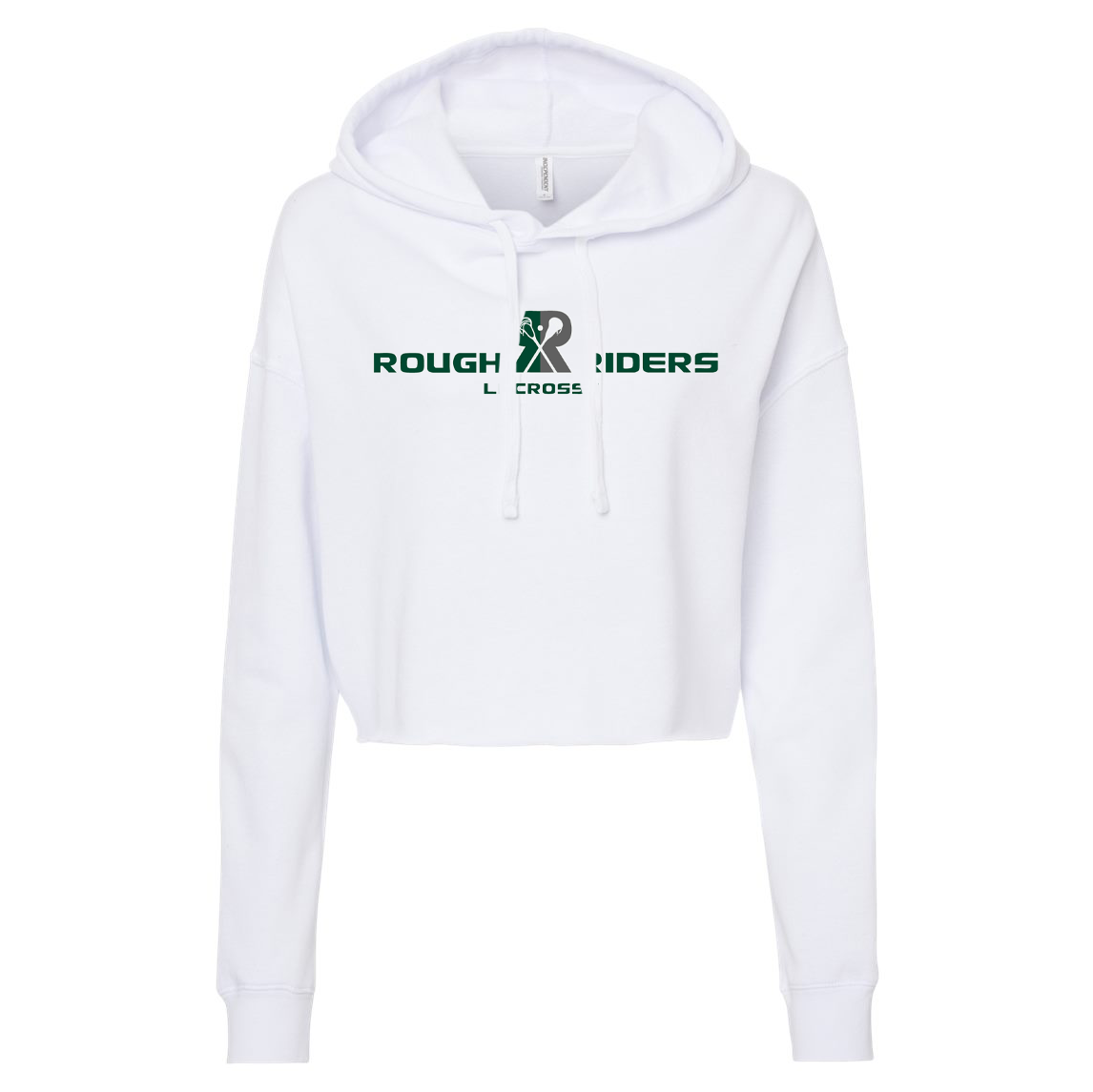 Rough Riders Lacrosse Women’s Lightweight Cropped Hooded Sweatshirt