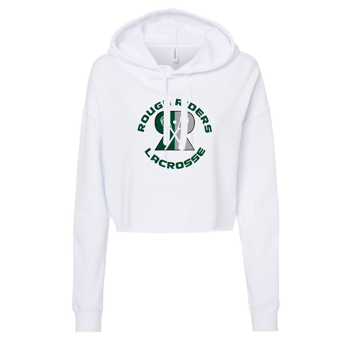 Rough Riders Lacrosse Women’s Lightweight Cropped Hooded Sweatshirt