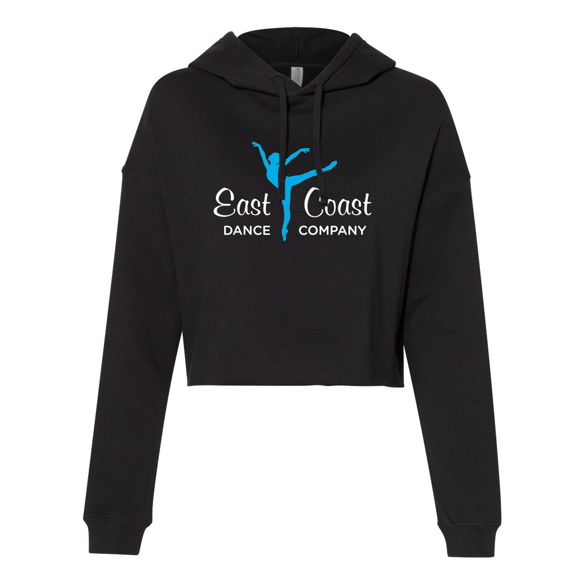 East Coast Dance Company Women’s Lightweight Cropped Hooded Sweatshirt