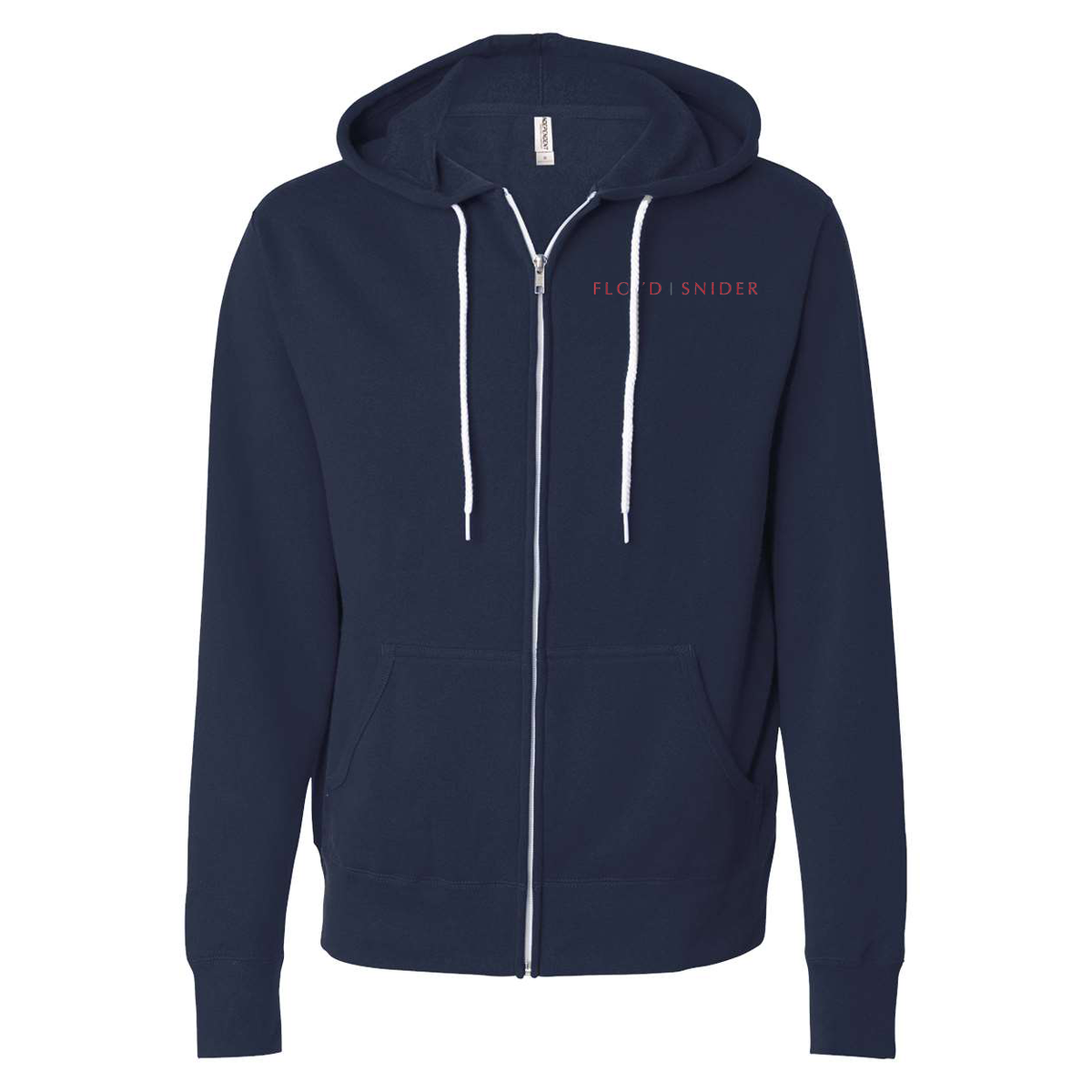 Floyd | Snider Lightweight Full-Zip Hooded Sweatshirt