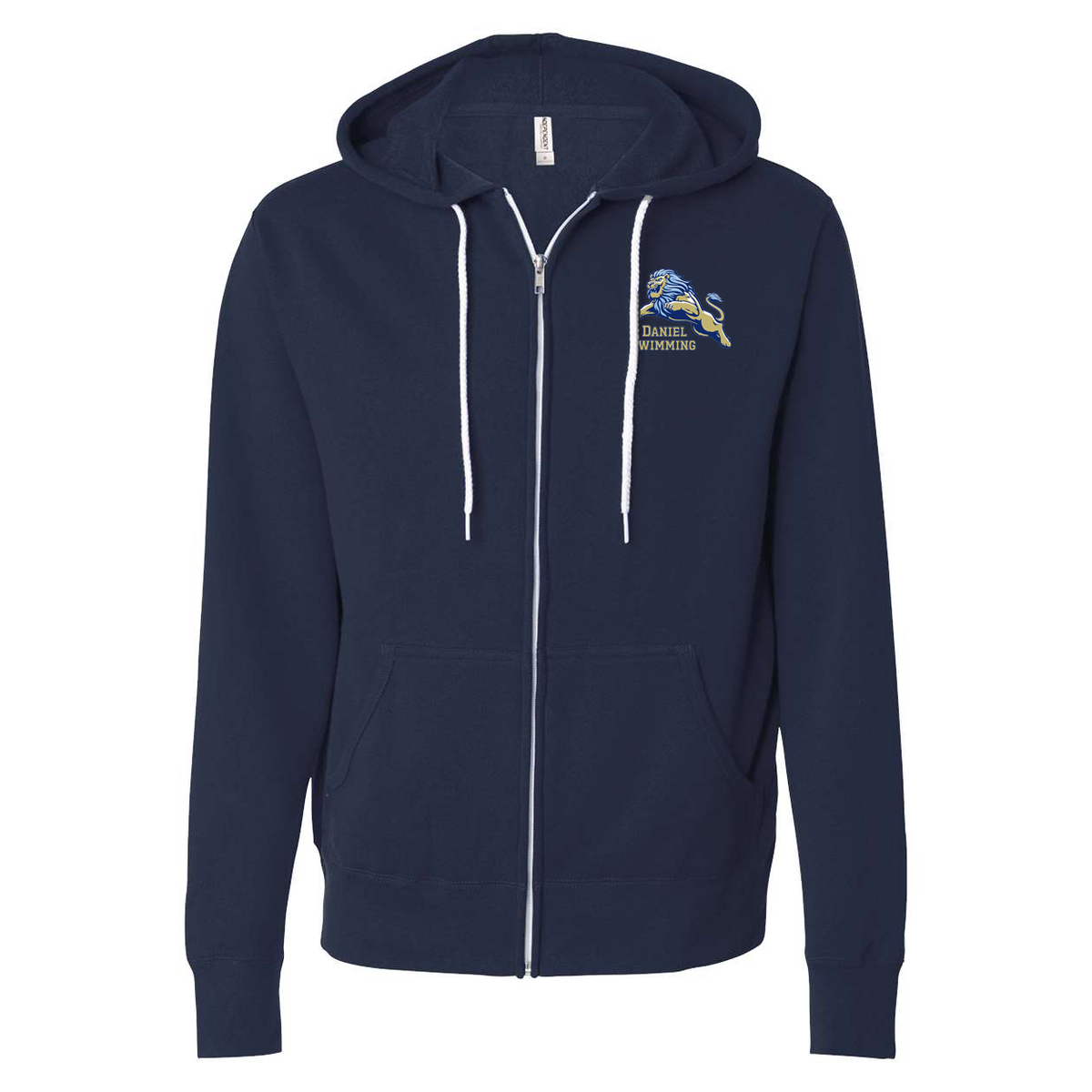 DW Daniel HS Swim Lightweight Full-Zip Hooded Sweatshirt