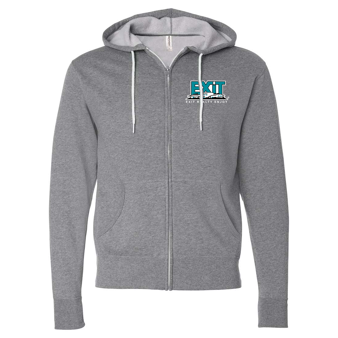 Exit Realty Lightweight Full-Zip Hooded Sweatshirt