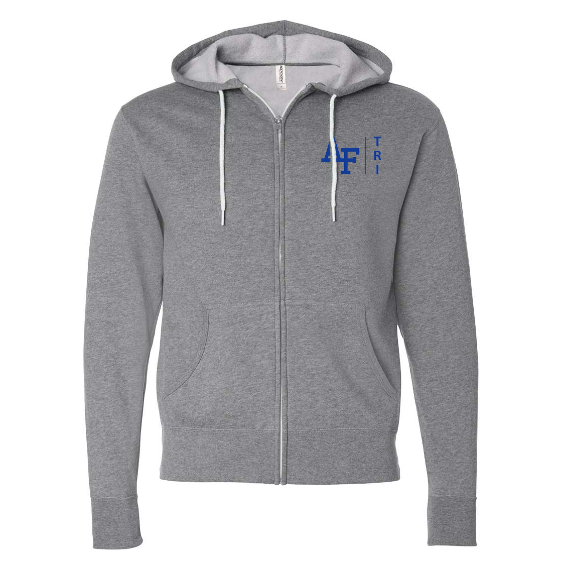 USAFA Triathalon Lightweight Full-Zip Hooded Sweatshirt