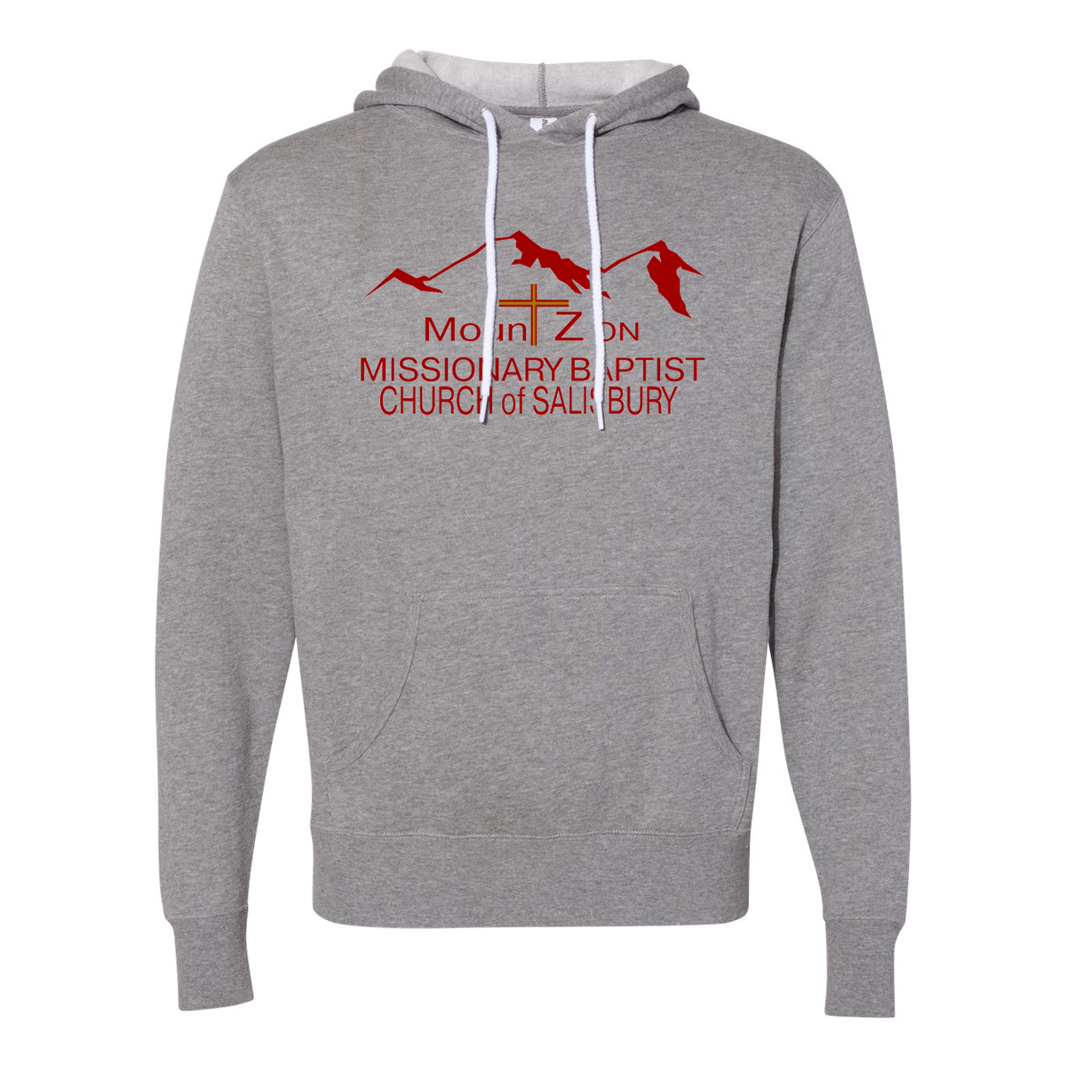 Mount Zion Missionary Baptist Church Lightweight Hooded Sweatshirt