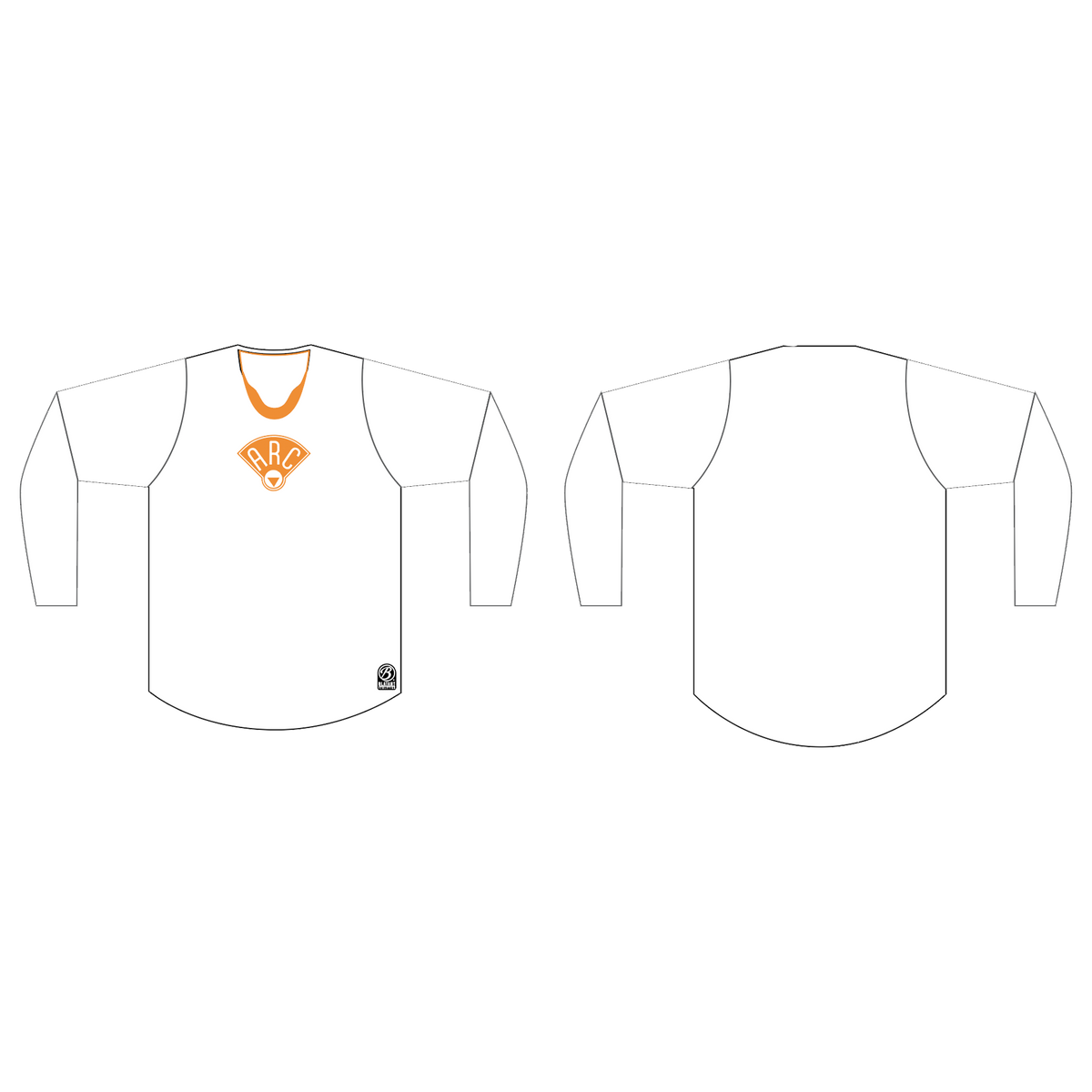 Arc Lacrosse Club Premium Sublimated Long Sleeve Shooting Shirt