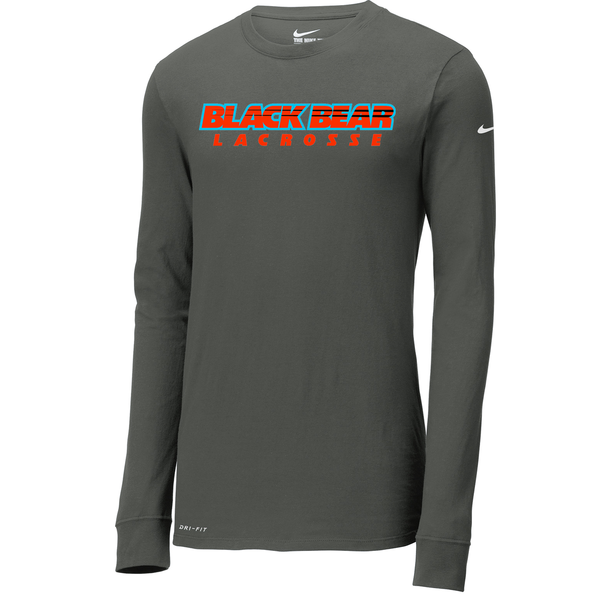 Black Bear Lacrosse Nike Dri-FIT Long Sleeve Tee