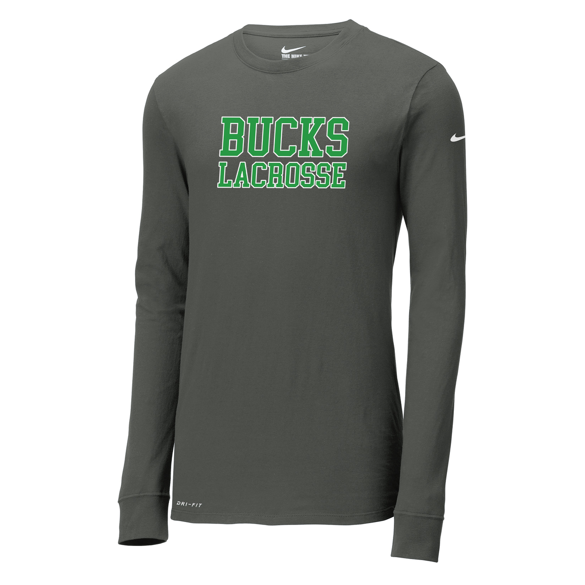 Carroll County Bucks Lacrosse Nike Dri-FIT Long Sleeve Tee
