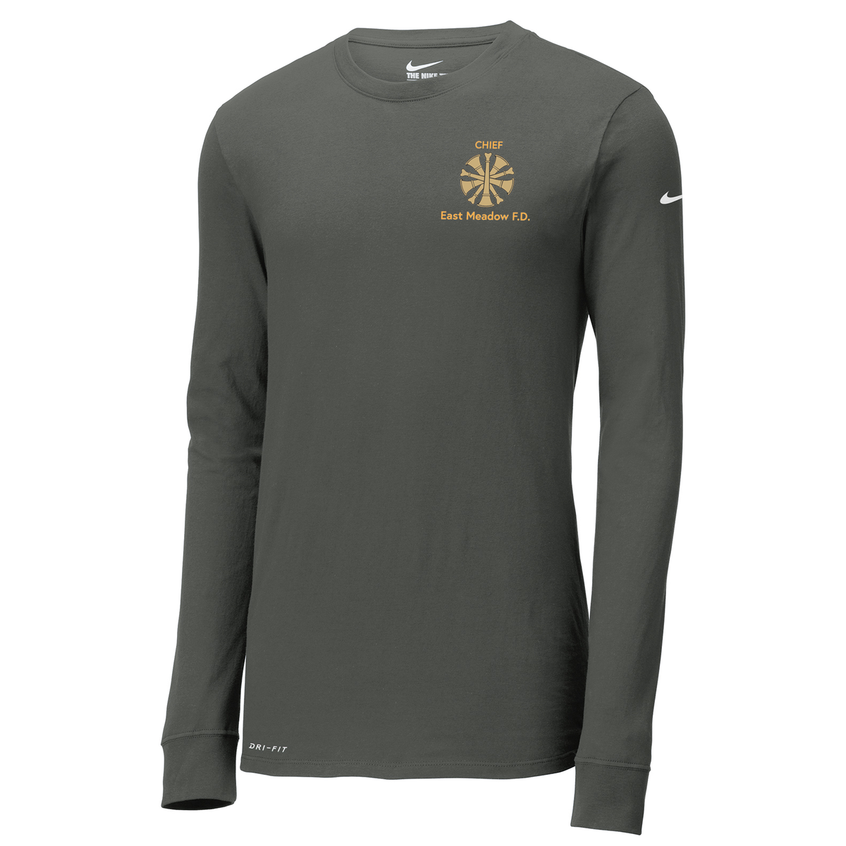East Meadow Fire Department Nike Dri-FIT Long Sleeve Tee