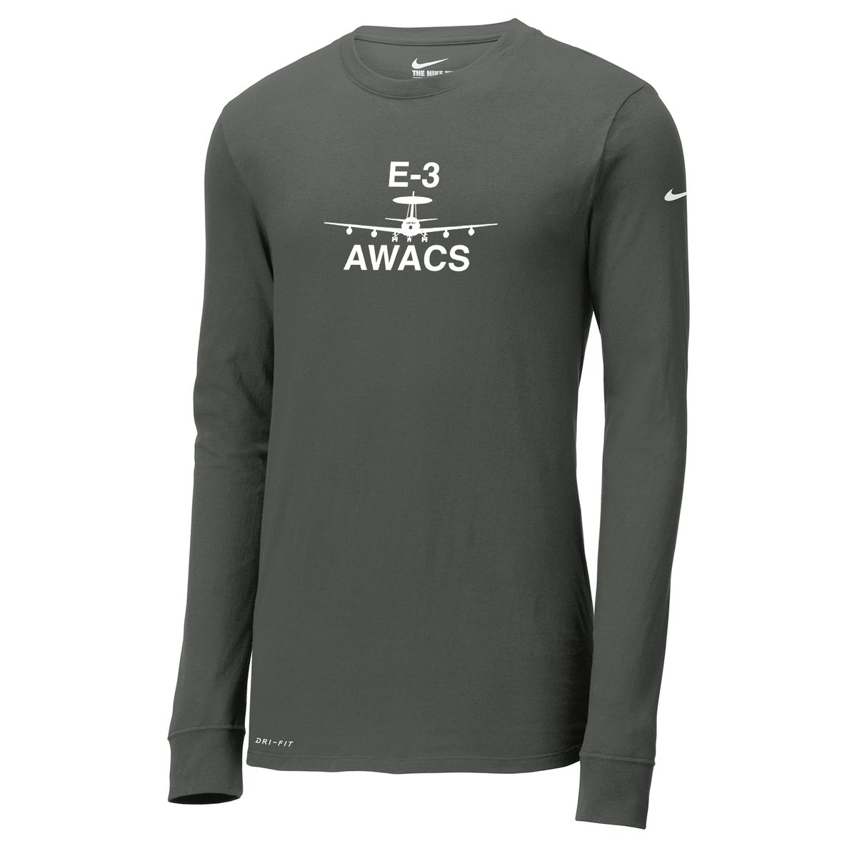 Boeing AWACS E-3 Nike Dri-FIT Long Sleeve Tee