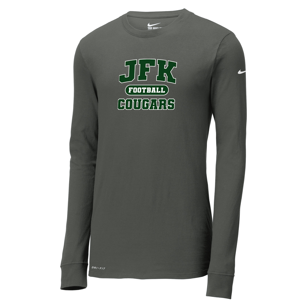 JFK Bellmore Football Nike Dri-FIT Long Sleeve Tee