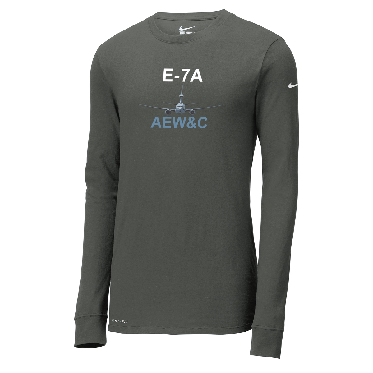 Boeing E-7A Program Nike Dri-FIT Long Sleeve Tee