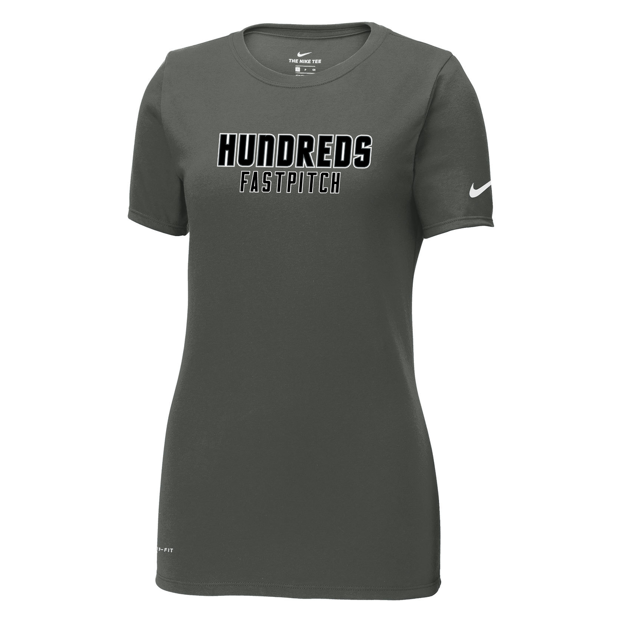 Hundreds Softball Nike Ladies Dri-FIT Tee