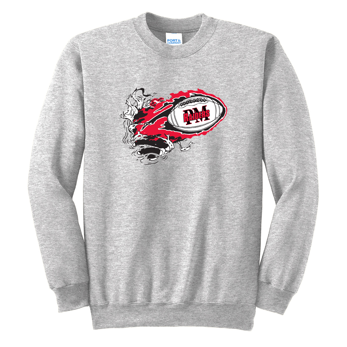 Raiders Youth Football Crew Neck Sweater