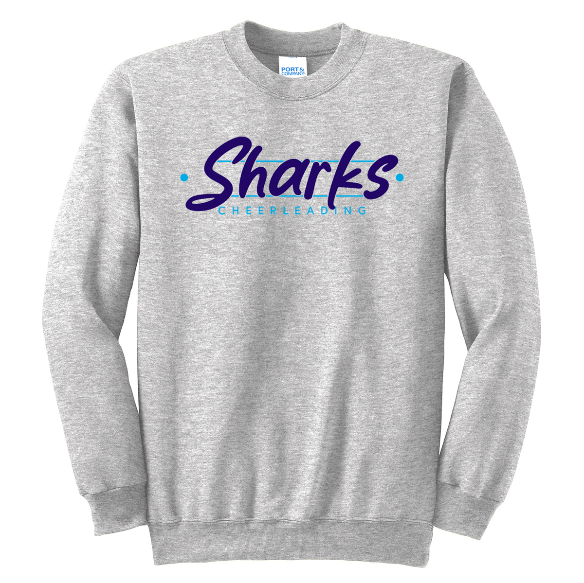 Sharks Cheerleading Crew Neck Sweater