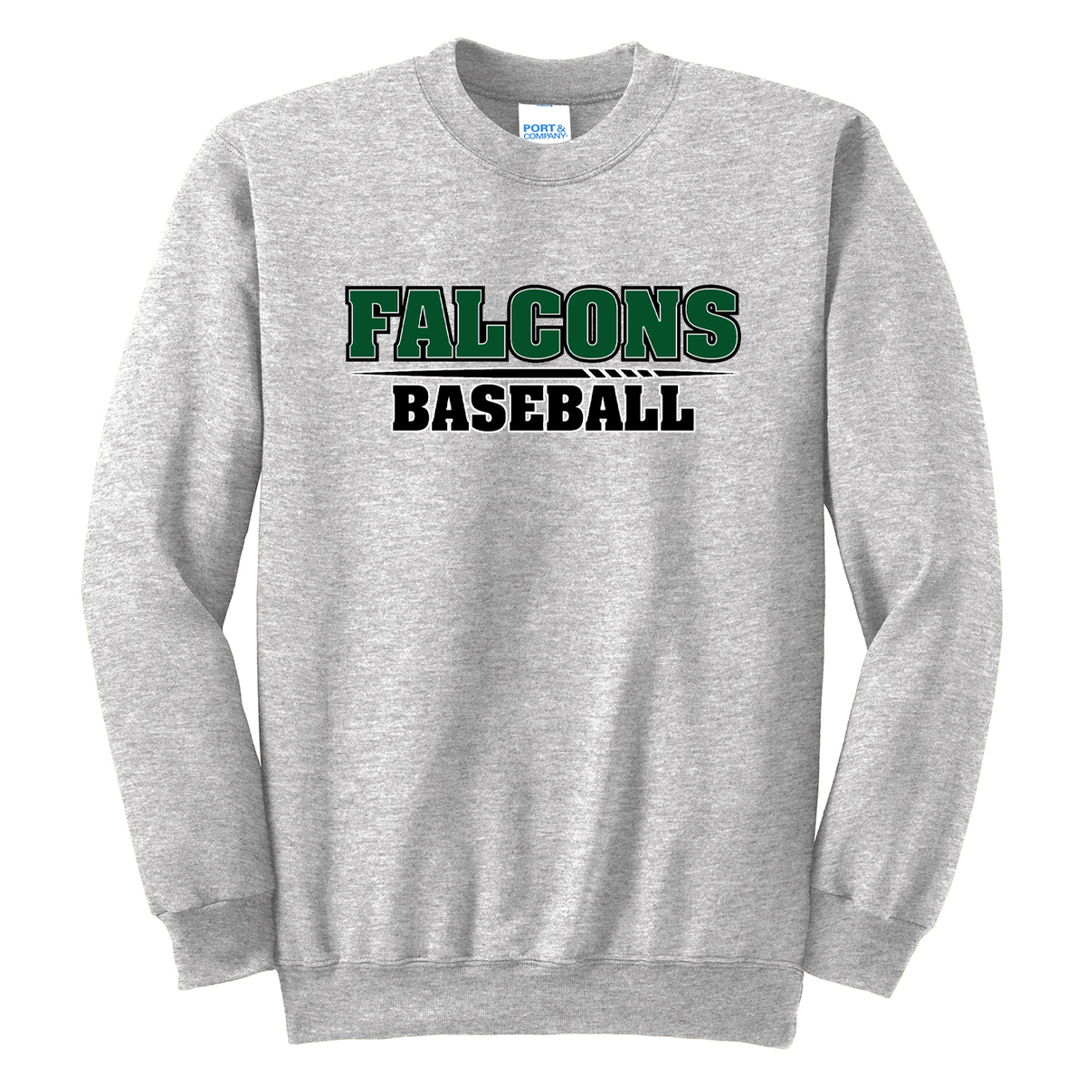 Bayville Falcons Baseball Crew Neck Sweater