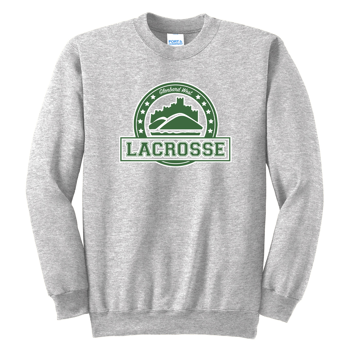 Glenbard West Lacrosse Crew Neck Sweater