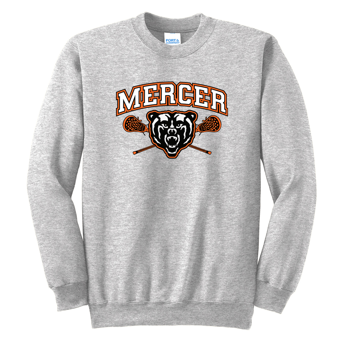 Mercer University Men's Lacrosse Crew Neck Sweater