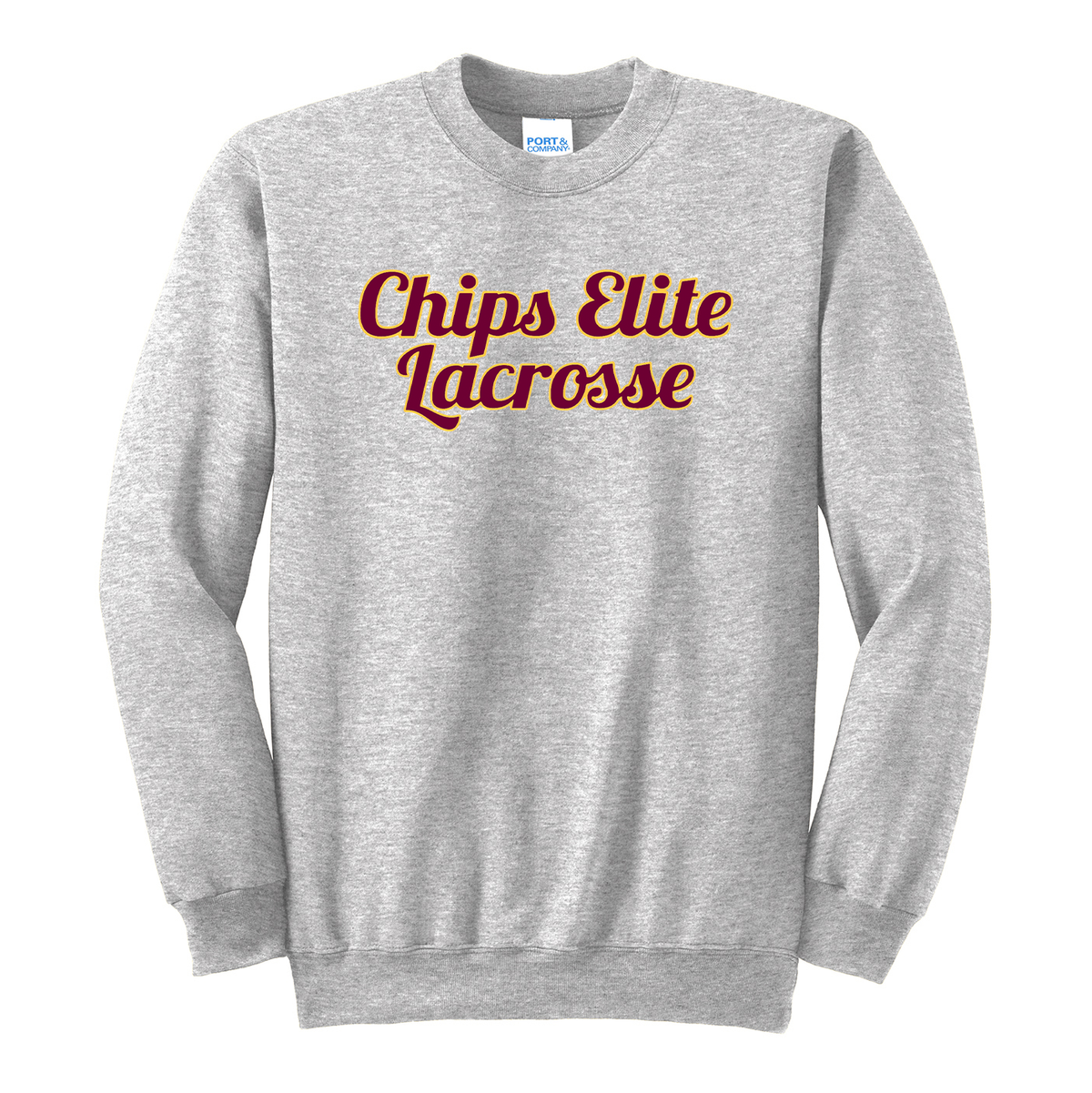 Chips Elite Lacrosse Crew Neck Sweater