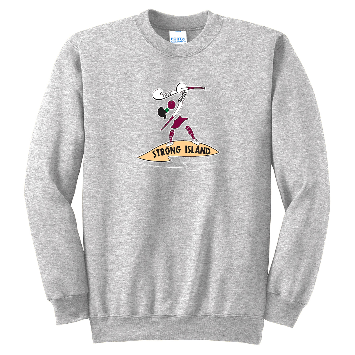 Strong Island Field Hockey Crew Neck Sweater