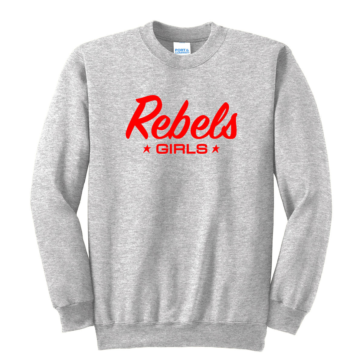 Rebels Girls Lacrosse Crew Neck Sweater