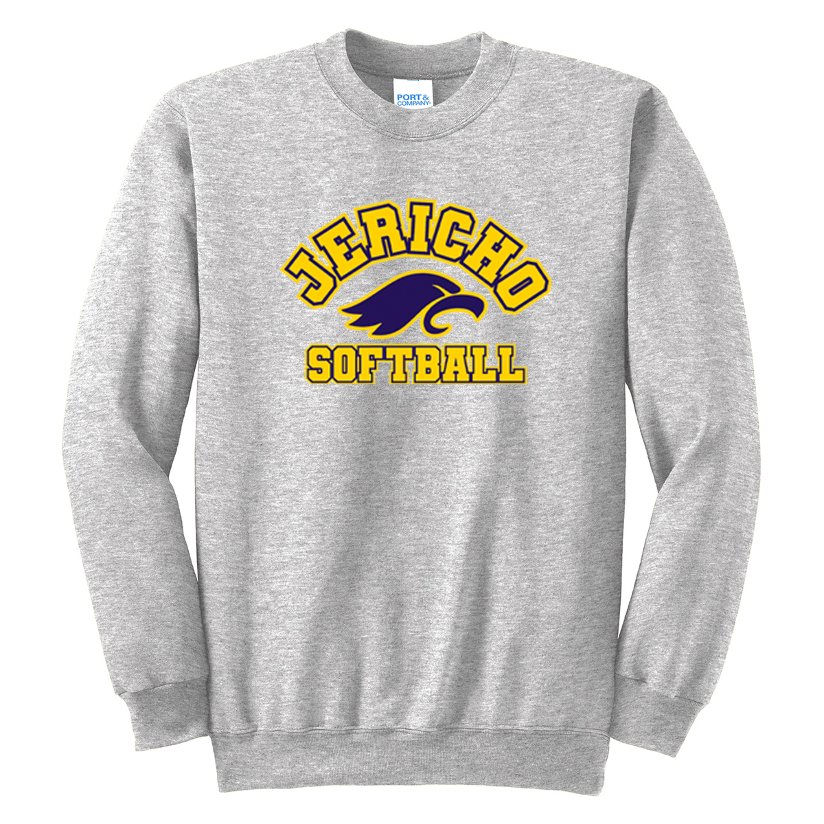 Jericho HS Softball Crew Neck Sweater