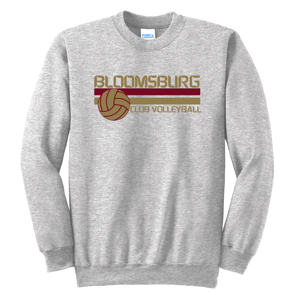 Bloomsburg Club Volleyball Crew Neck Sweater