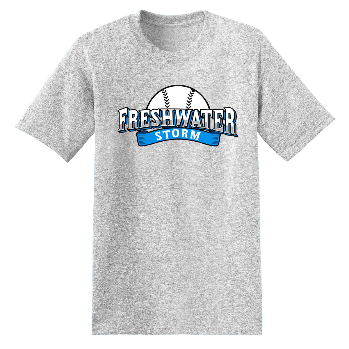 Freshwater Storm Baseball T-Shirt