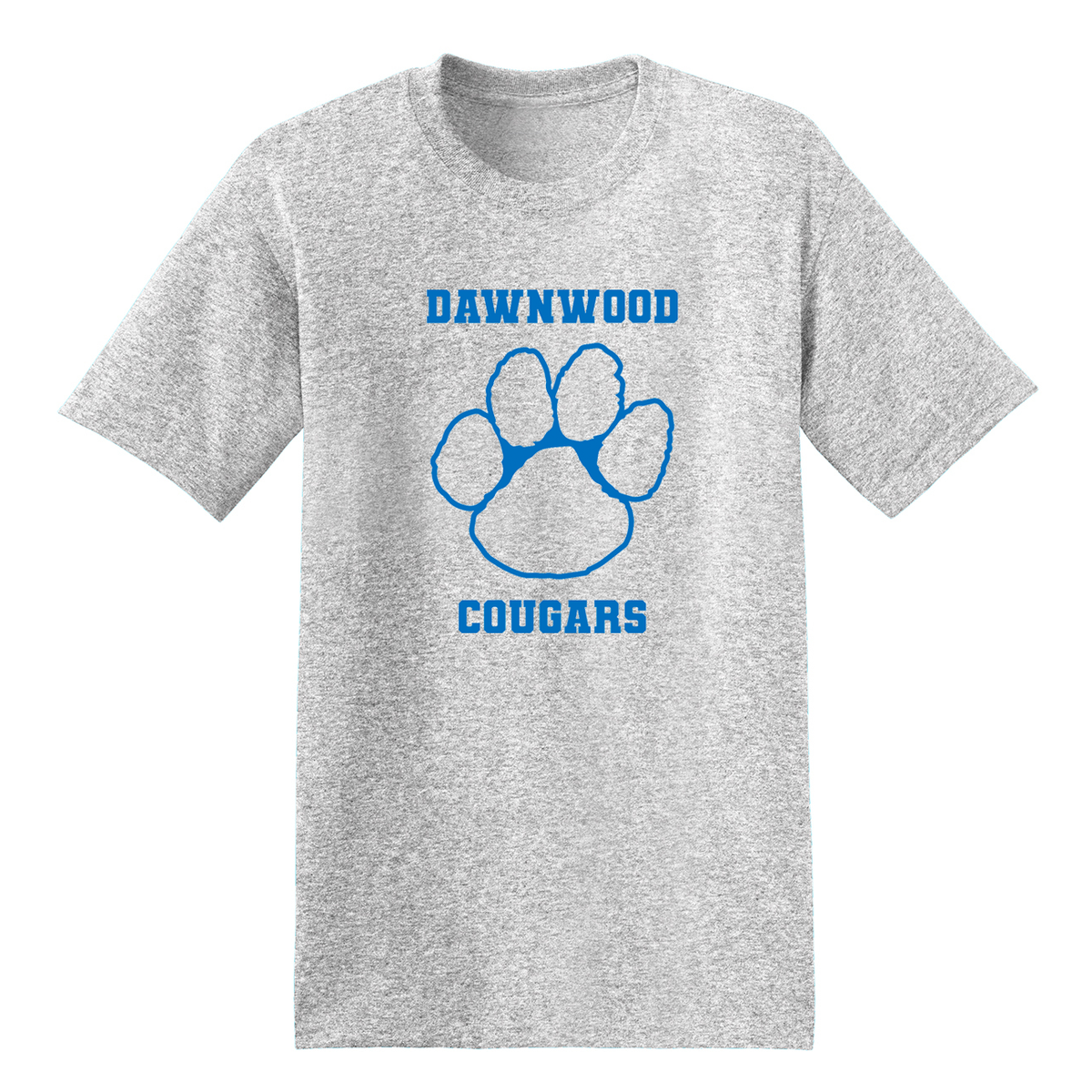 Dawnwood Middle School Glitter Logo T-Shirt